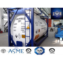 38000L 30FT Carbon Stahl Tankcontainer für Chemikalien Gas, Kraftstoff Appvoed von Lr, ASME